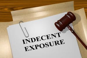 indecent exposure charge