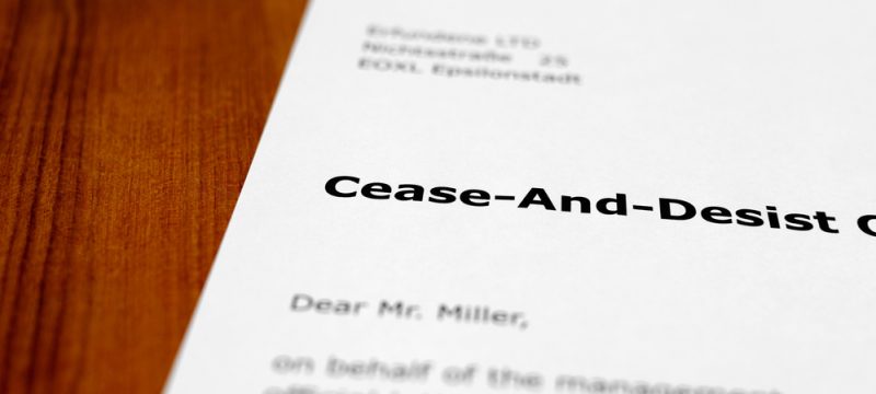 How to Respond to a Cease and Desist Letter