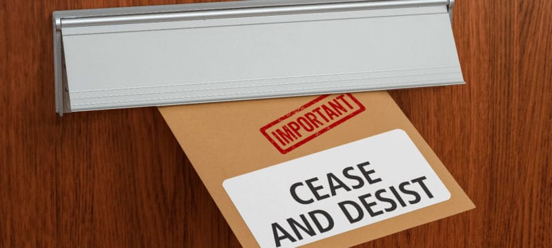 Why Send a Cease and Desist Letter?